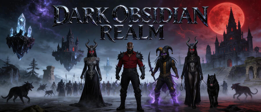 Dark Obsidian Characters